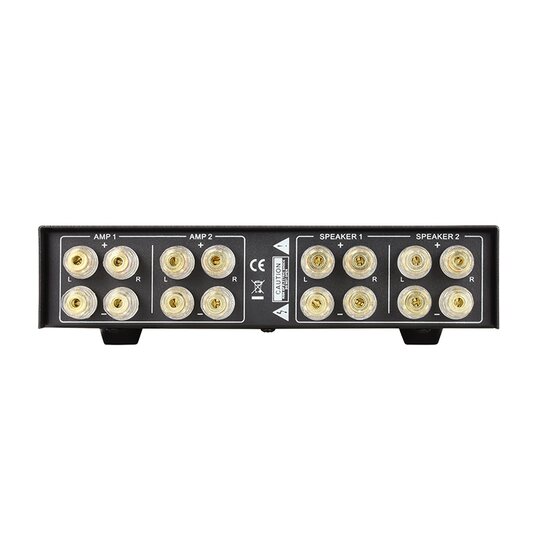 Audio Dynavox versterker/boxen switcher PRO - zilver