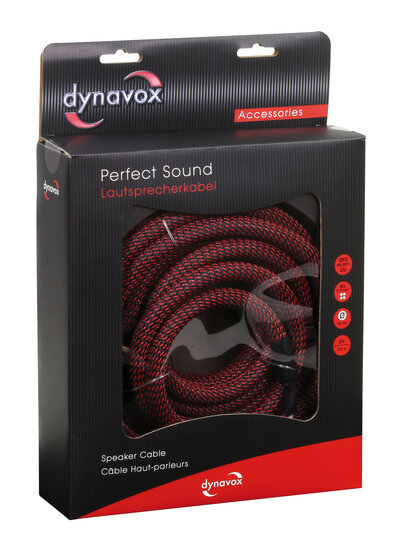 Audio Dynavox perfect sound luidsprekerkabel 2x2m