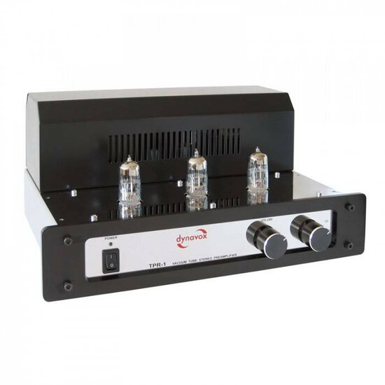 Audio Dynavox Buizen voorversterker TPR1 chrome