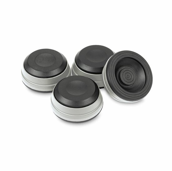 Audio Dynavox - 4 delige trillingsdempers, zilver